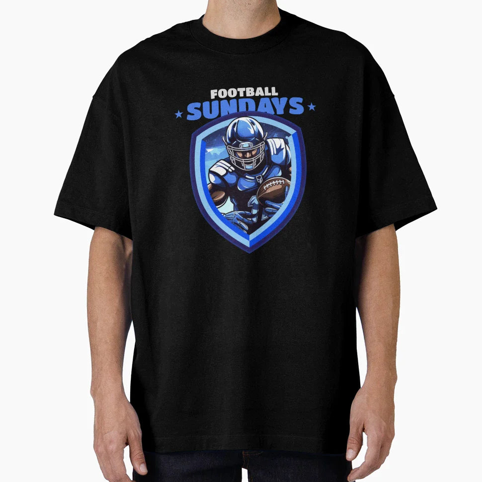 Football Sundays T-Shirt - Streetwear Style for Adults