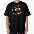 Sunday Funday Football Sport T-Shirt - Casual Everyday Wear Men Women