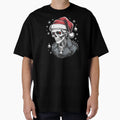 Skull Santas Favorite Human Merry Squad T-Shirt - Novelty Apparel Unisex