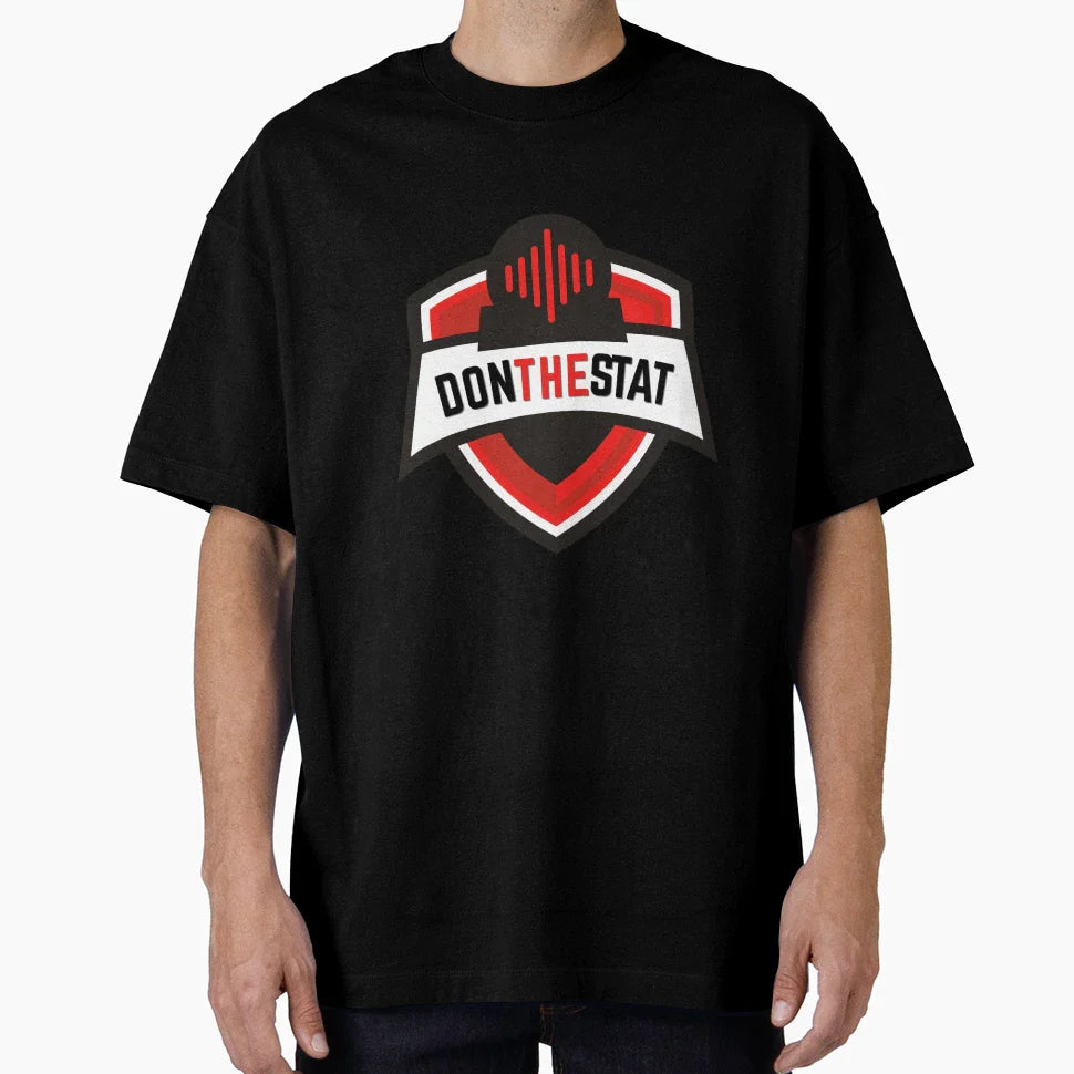 Donthestat Shield T-Shirt - Fun Novelty Design for Adults
