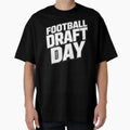 Football Draft Day 3 T-Shirt - Trendy Graphic for Adults