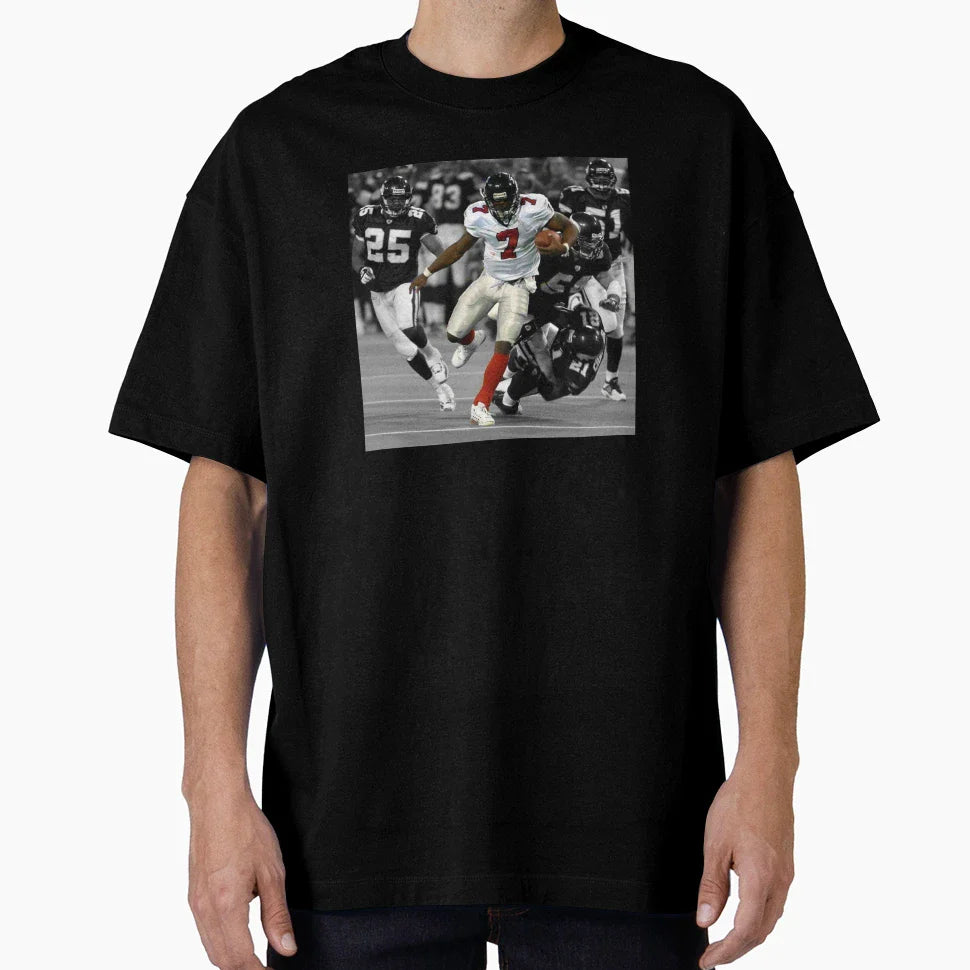 Michael Vick Run T-Shirt - Minimalist Print Men Women