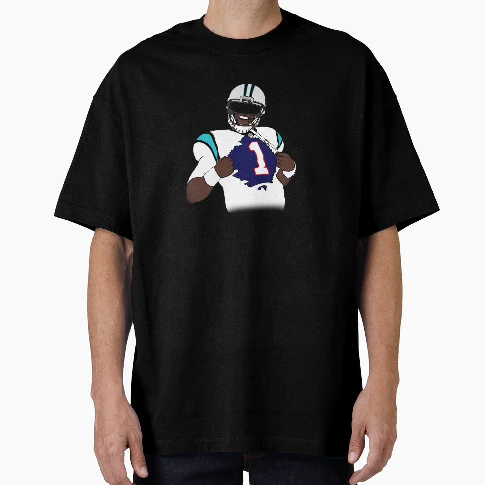 Cam Newton Pats T-Shirt - Fun Novelty Design Men Women