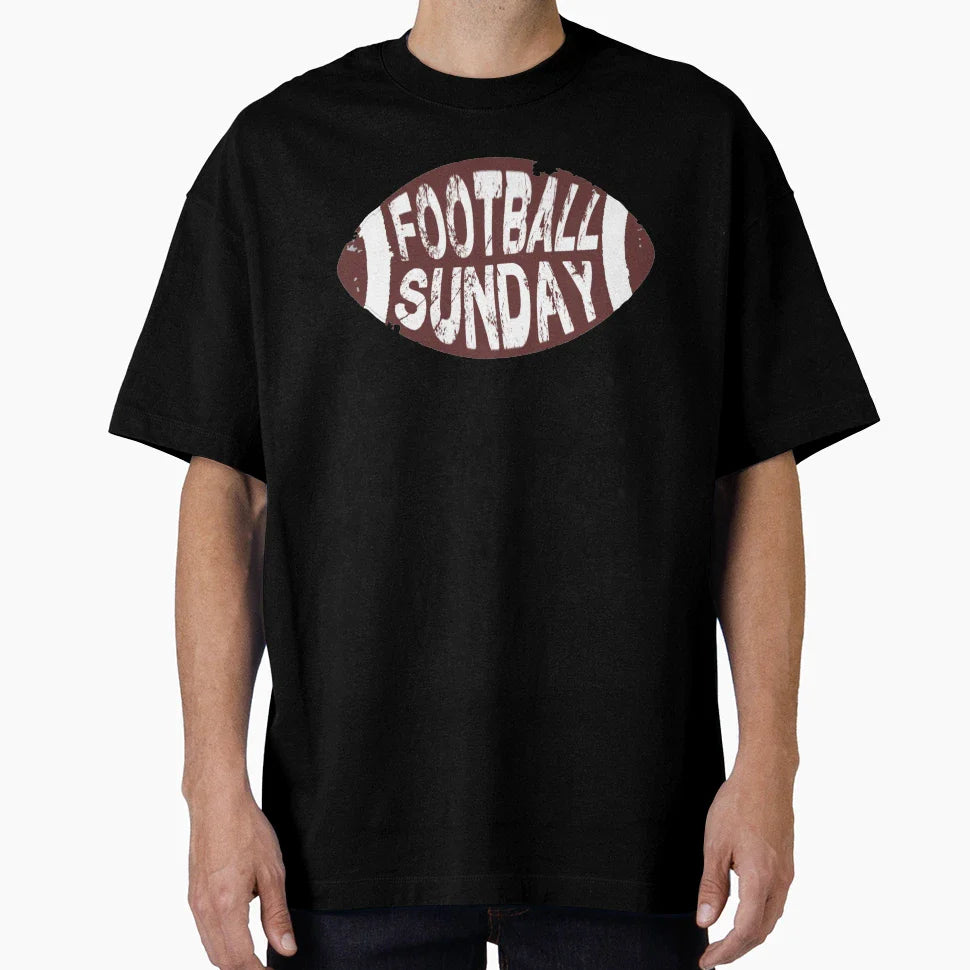 Football Sunday T-Shirt - Graphic Print Unisex