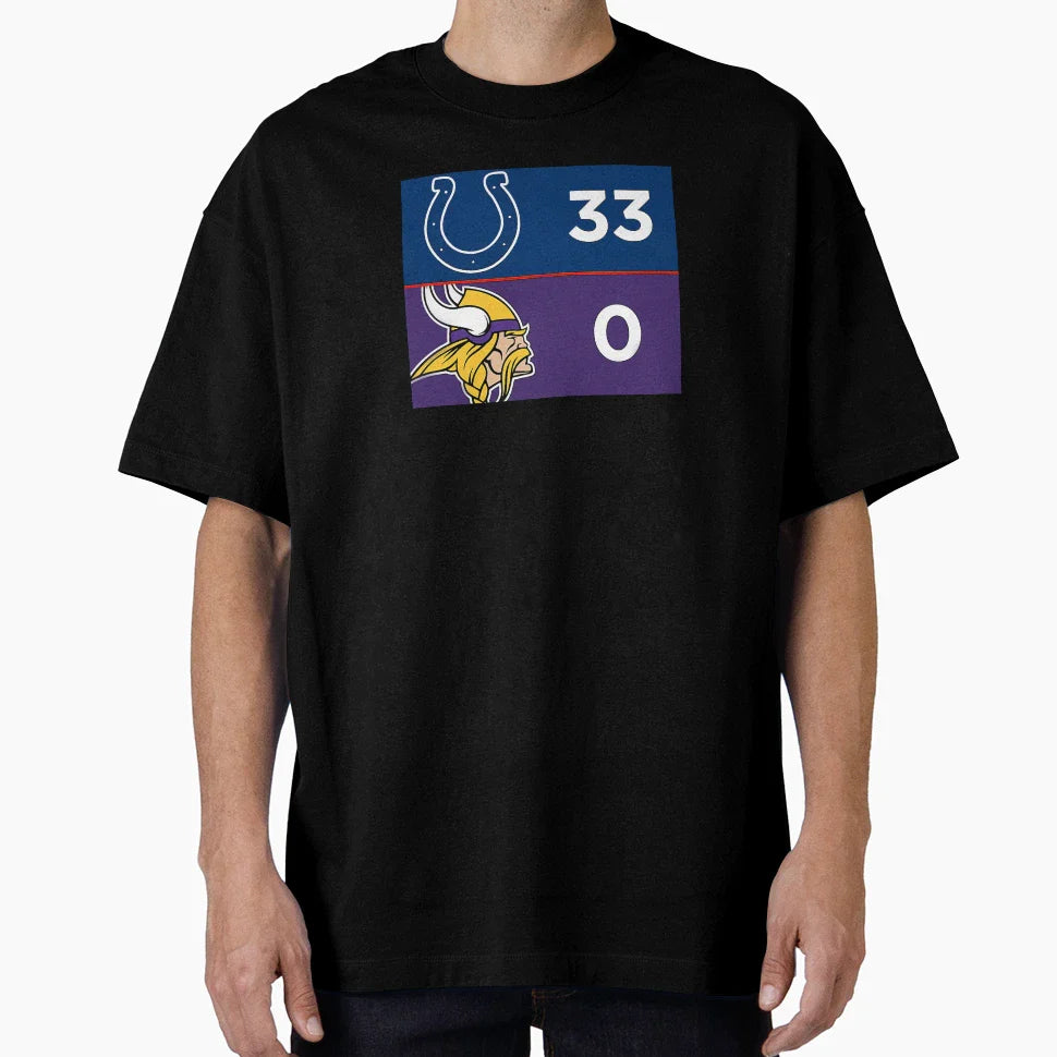 Vikings Colts Comeback T-Shirt - Streetwear Style Men Women
