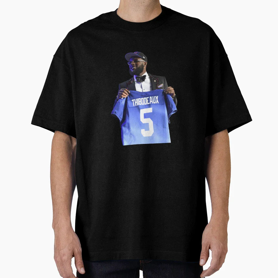 Nyg Kayvon Thibodeaux T-Shirt - Minimalist Print Men Women