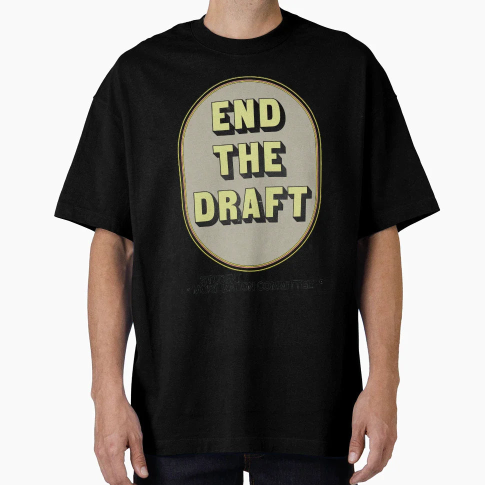 Anti Vietnam War End Draft Original T-Shirt - Graphic Print Men Women