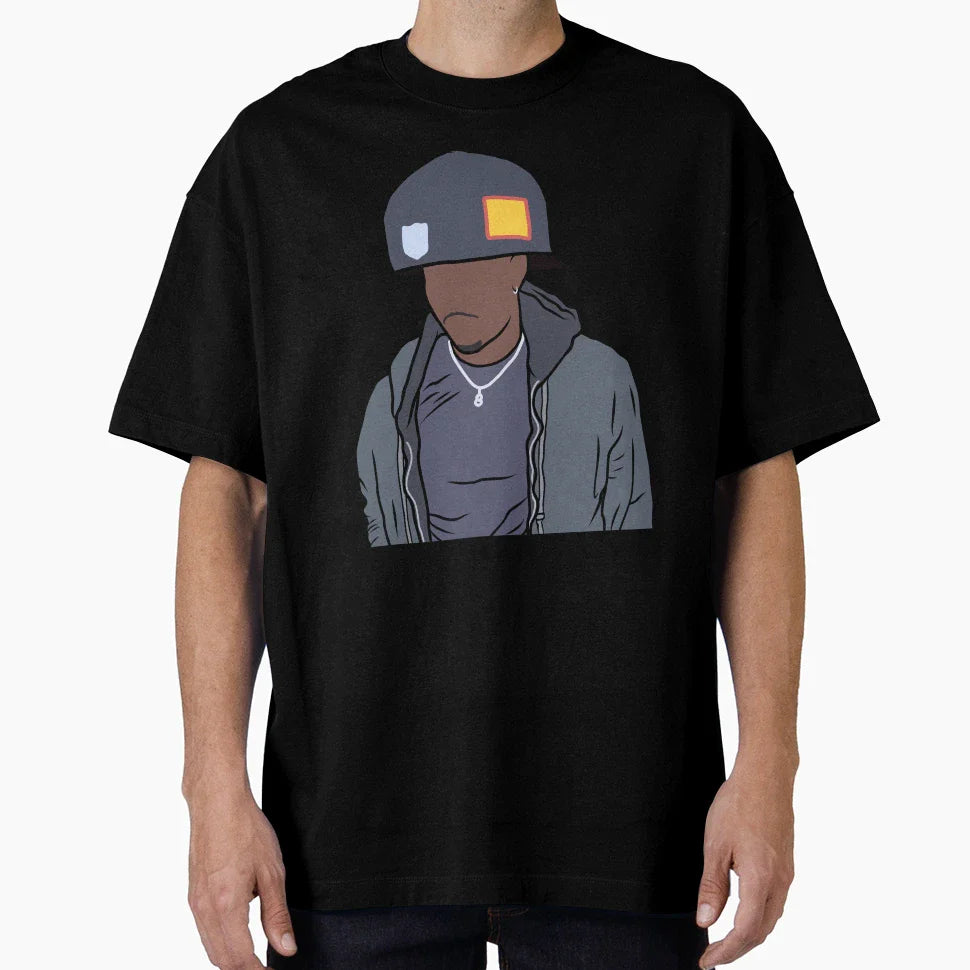 Brian Robinson Jr Big Hat T-Shirt - Aesthetic Graphic Men Women