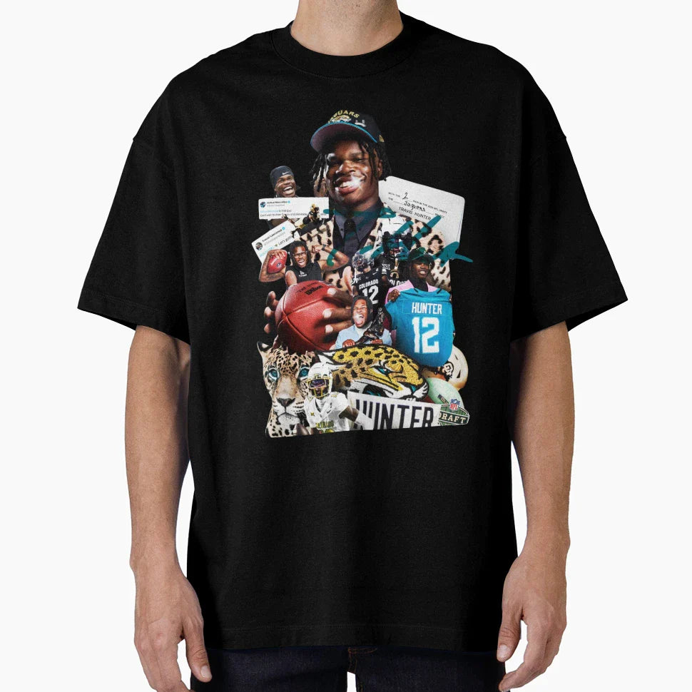 Travis Hunter T-Shirt - Aesthetic Graphic for Adults