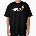 Nflx To Moon T-Shirt - Streetwear Style Men Women