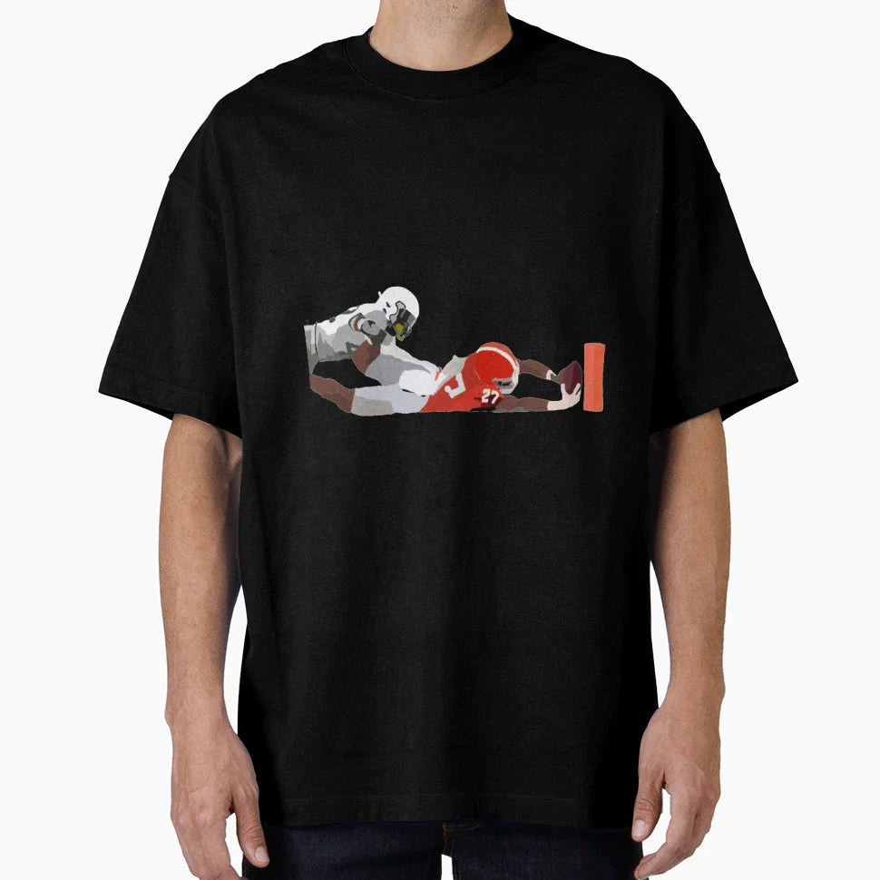 December 4Th Big College Football T-Shirt - Streetwear Style for Adults