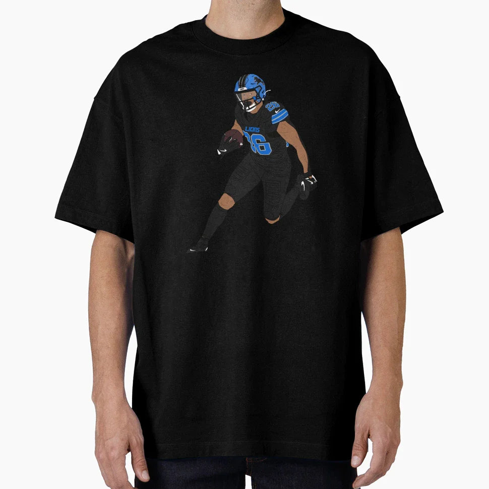 JG Black T-Shirt - Trendy Graphic for Adults