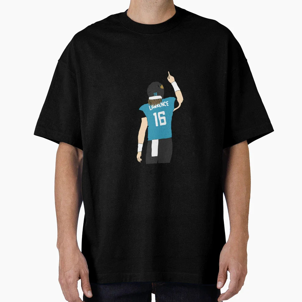 Jacksonville Jaguars Trevor Lawrence T-Shirt - Custom Art Print Unisex