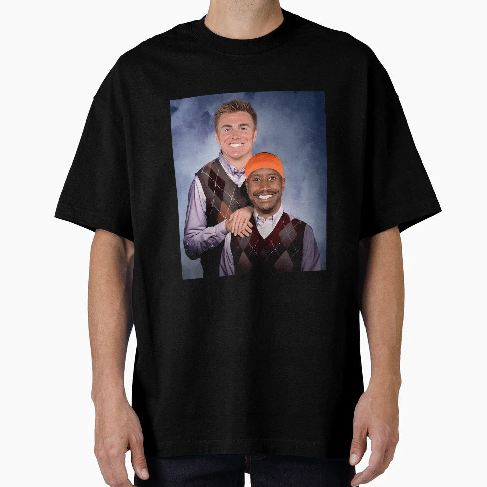 Bo Nix Courtland Sutton Football T-Shirt - Custom Art Print Unisex