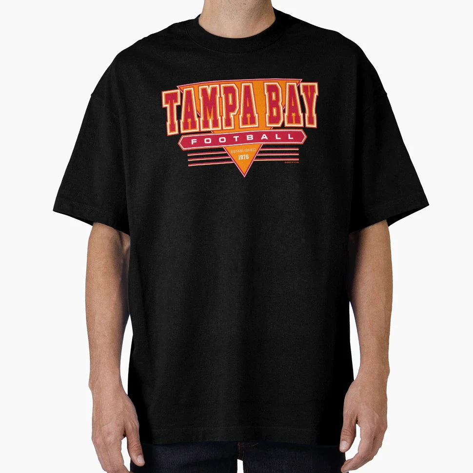 Tampa Bay Football Buccaneers Inspired T-Shirt - Custom Art Print Unisex