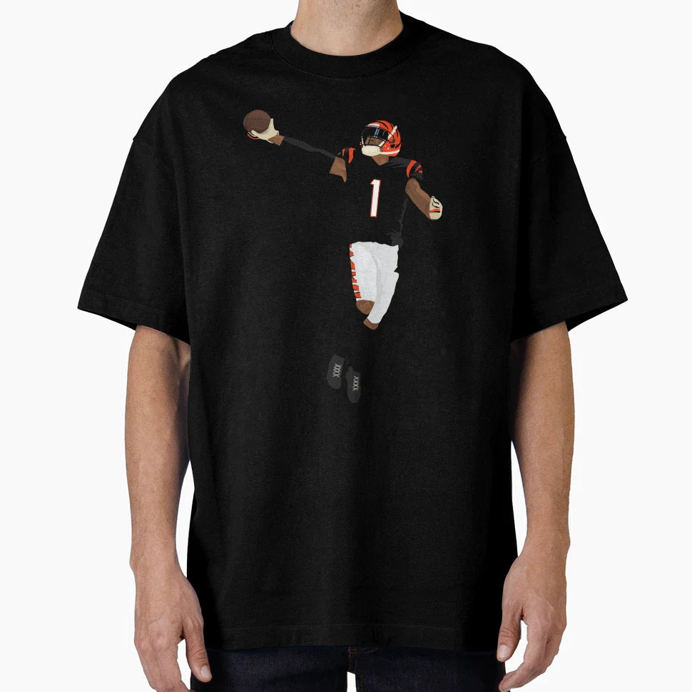 Jamarr Chase T-Shirt - Graphic Print Men Women