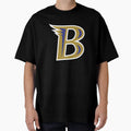 B Raven Letter T-Shirt - Custom Art Print Unisex