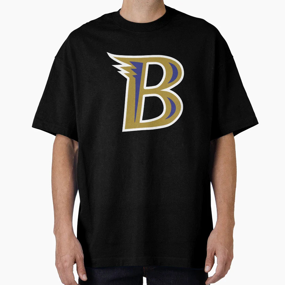 B Raven Letter T-Shirt - Custom Art Print Unisex