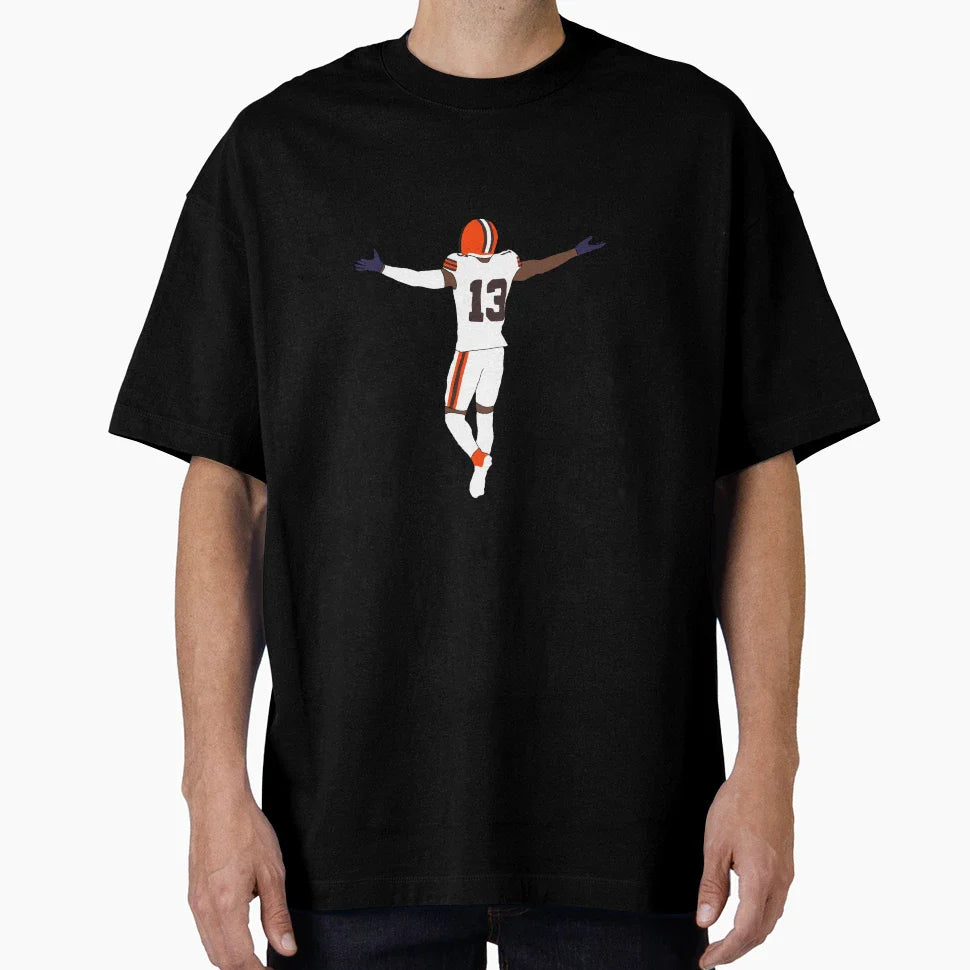Cleveland Browns Odell Beckham Jr T-Shirt - Custom Art Print Men Women