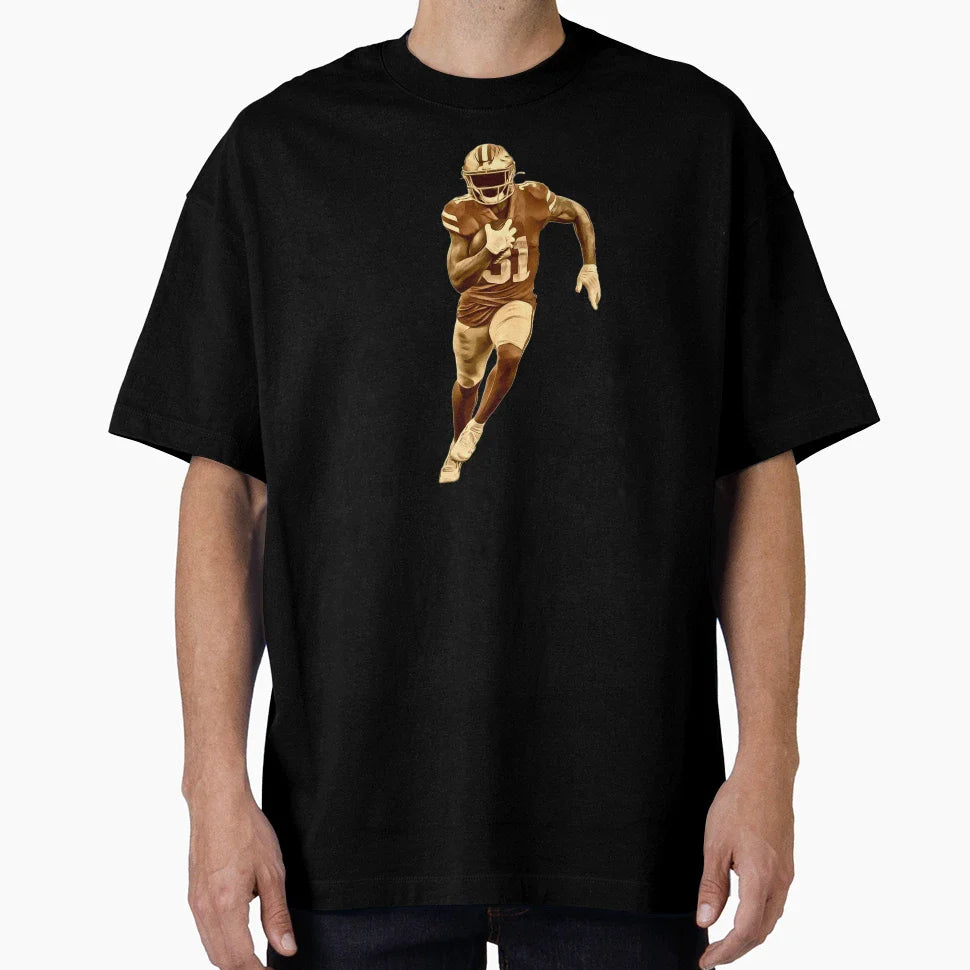 American Football T-Shirt - Minimalist Print Unisex