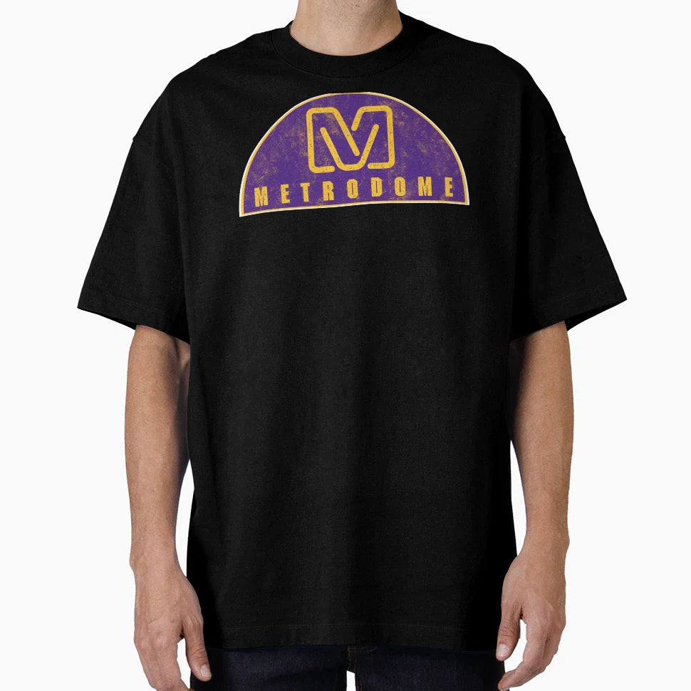 Metrodome T-Shirt - Minimalist Print for Adults