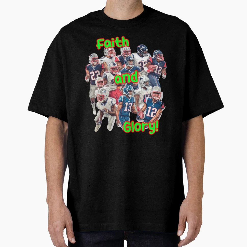 Faith And Glory T-Shirt - Streetwear Style Unisex