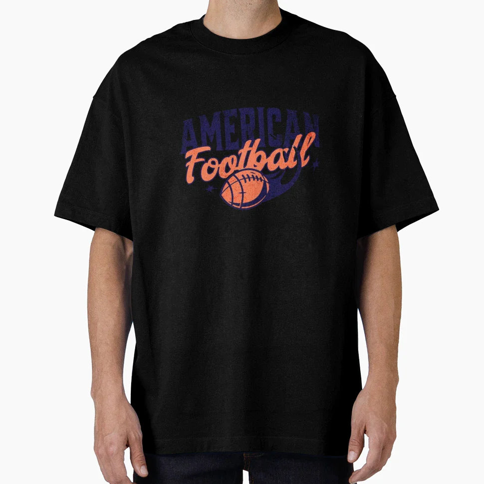 American Football Game Sports T-Shirt - Streetwear Style Men Women