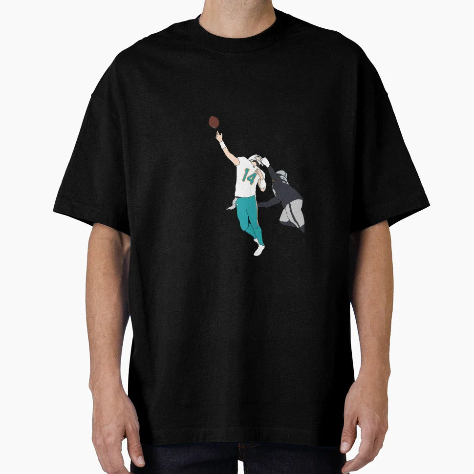 Miami Dolphins Ryan Fitzpatrick T-Shirt - Custom Art Print Men Women