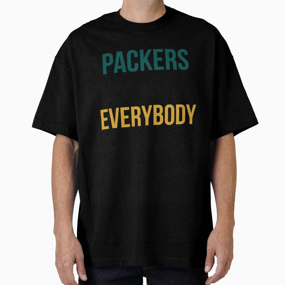 Green Bay Vs Everybody T-Shirt - Fun Novelty Design Men Women