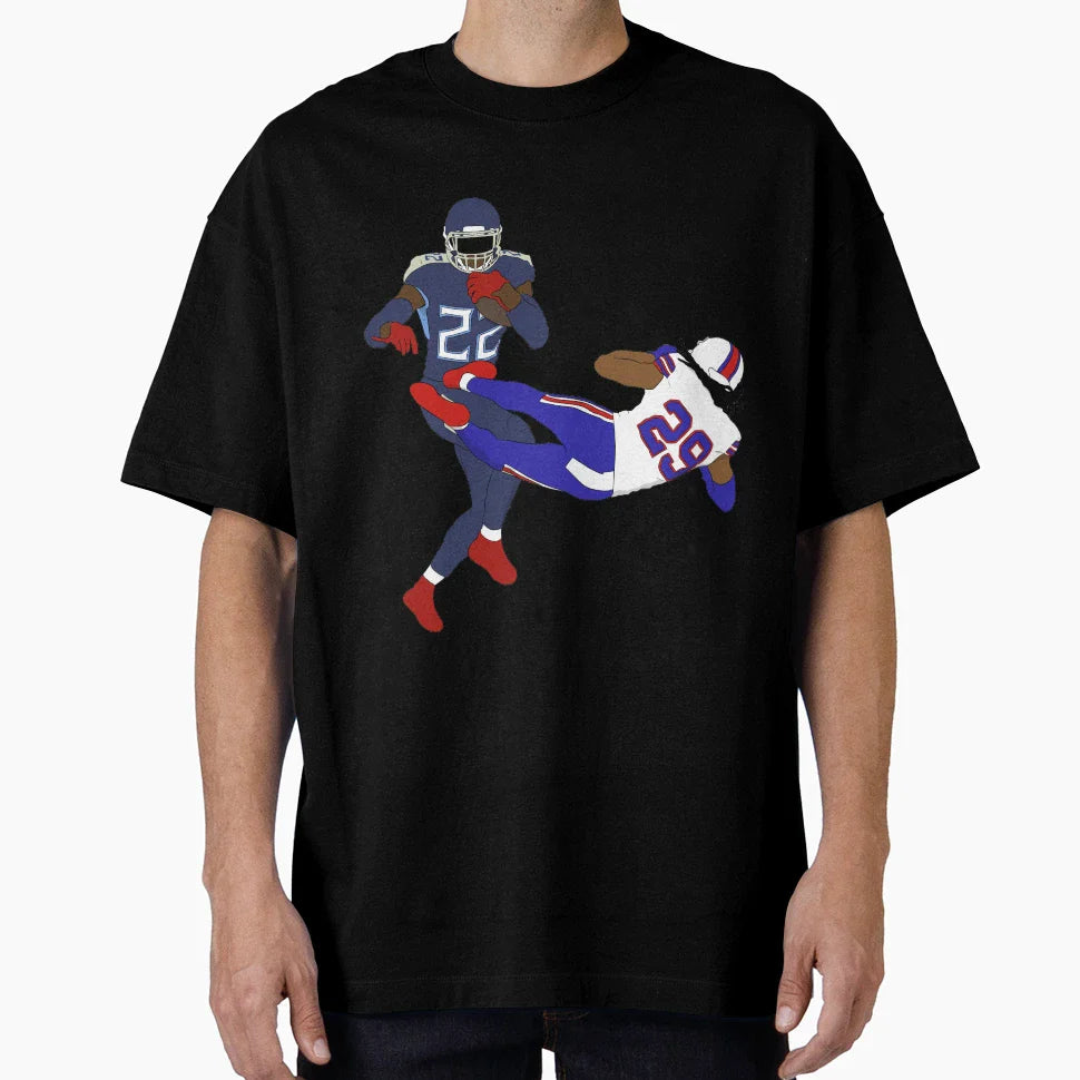 Stiff Armed T-Shirt - Custom Art Print Unisex