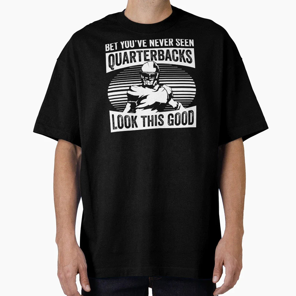 Football Quarterbacks Security Funny T-Shirt - Graphic Print Men Women