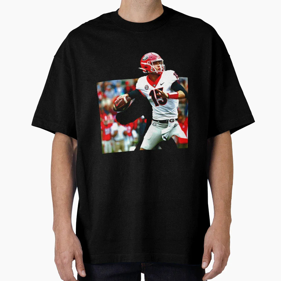Quarterback T-Shirt - Trendy Graphic for Adults