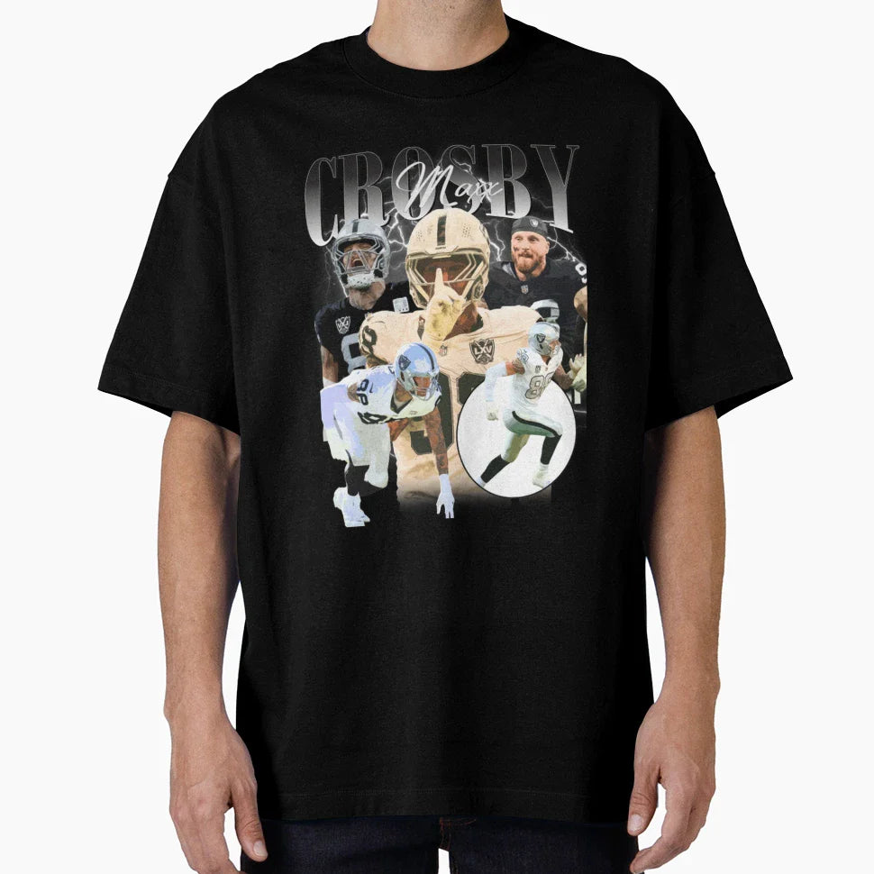 MC Raiders Football T-Shirt - Aesthetic Graphic Men Women