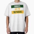 Sundays Packers T-Shirt - Fun Novelty Design for Adults