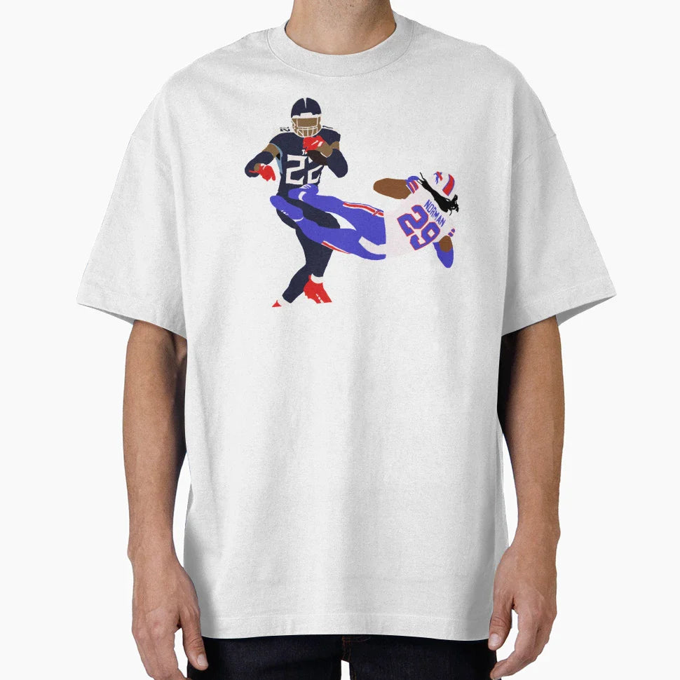 Henry Stiff Arm T-Shirt - Graphic Print for Adults
