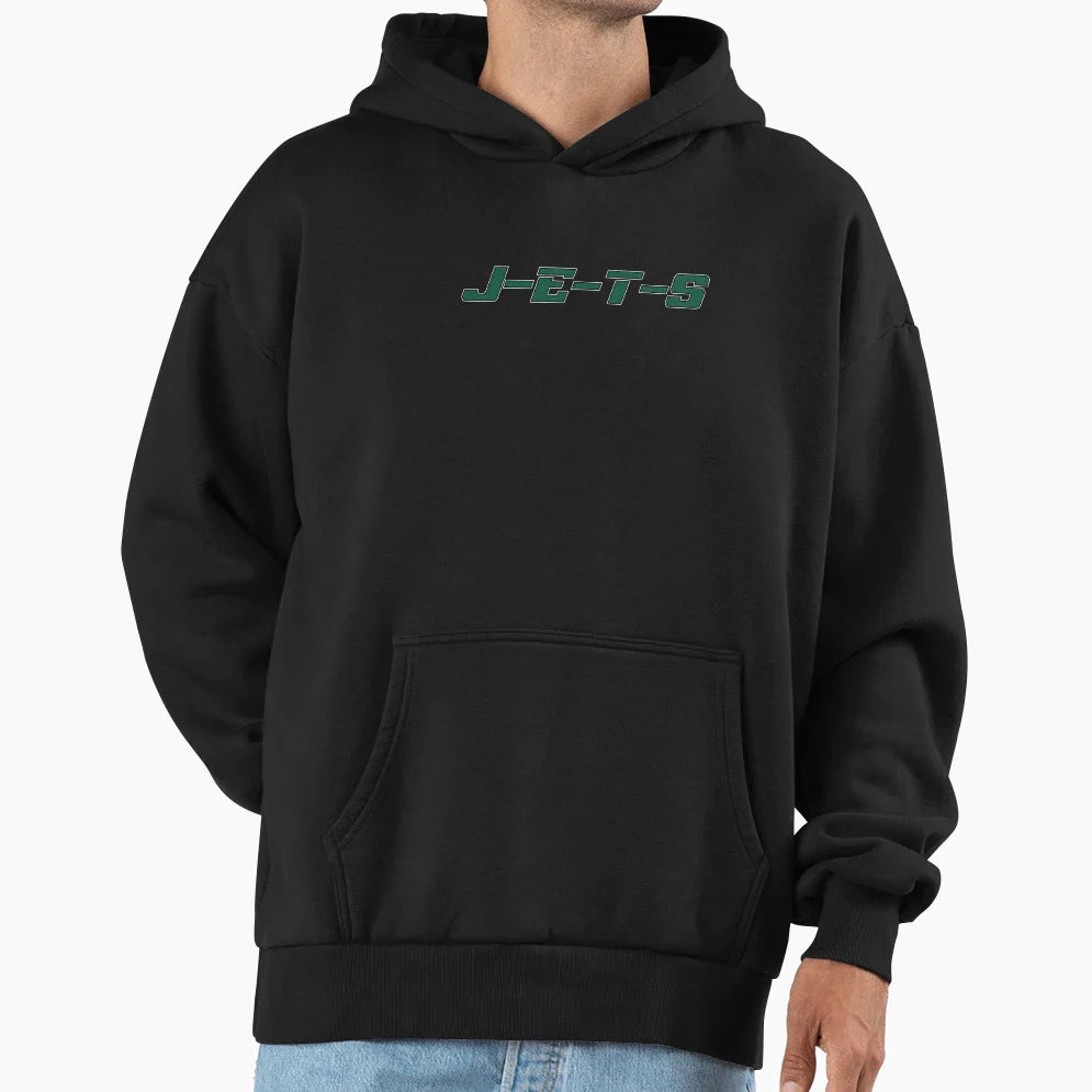 J E T S New York Jets American Football Hoodie - Aesthetic Graphic Unisex