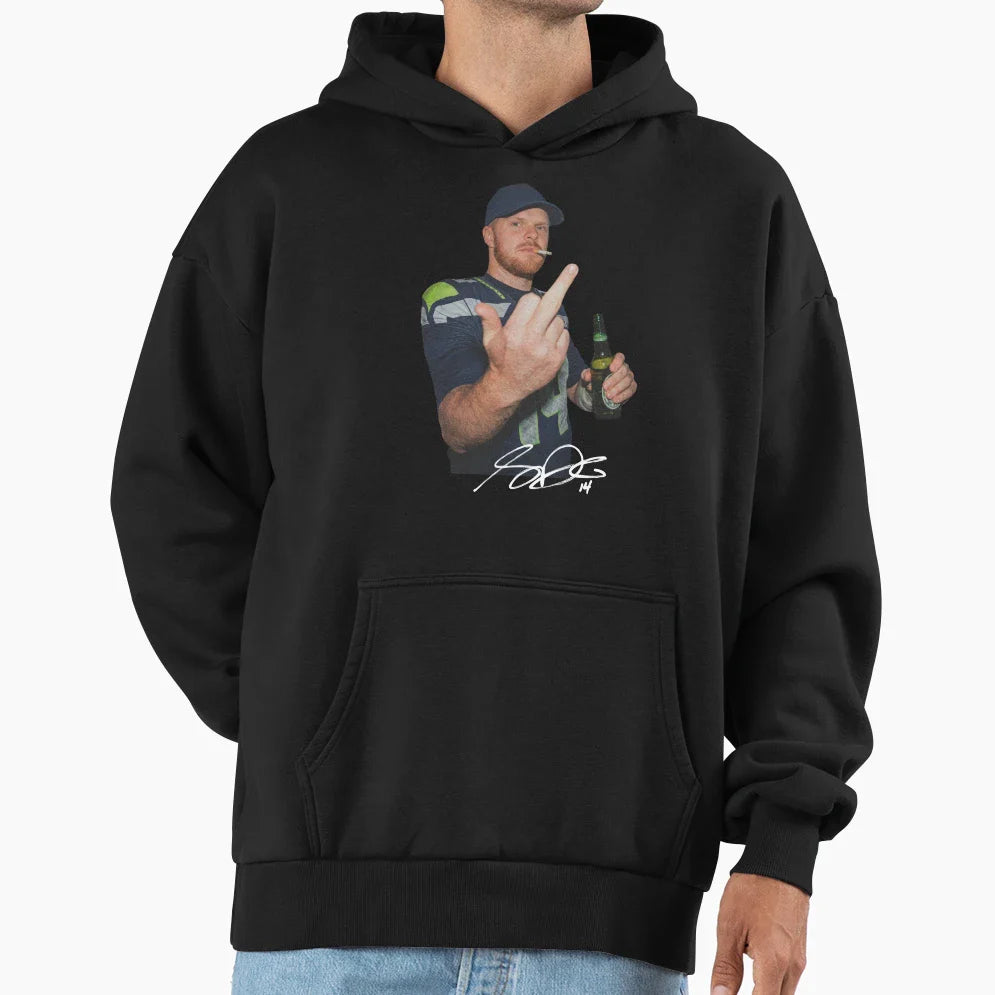 Sam Darnold Meme 90S Hoodie - Novelty Apparel for Adults