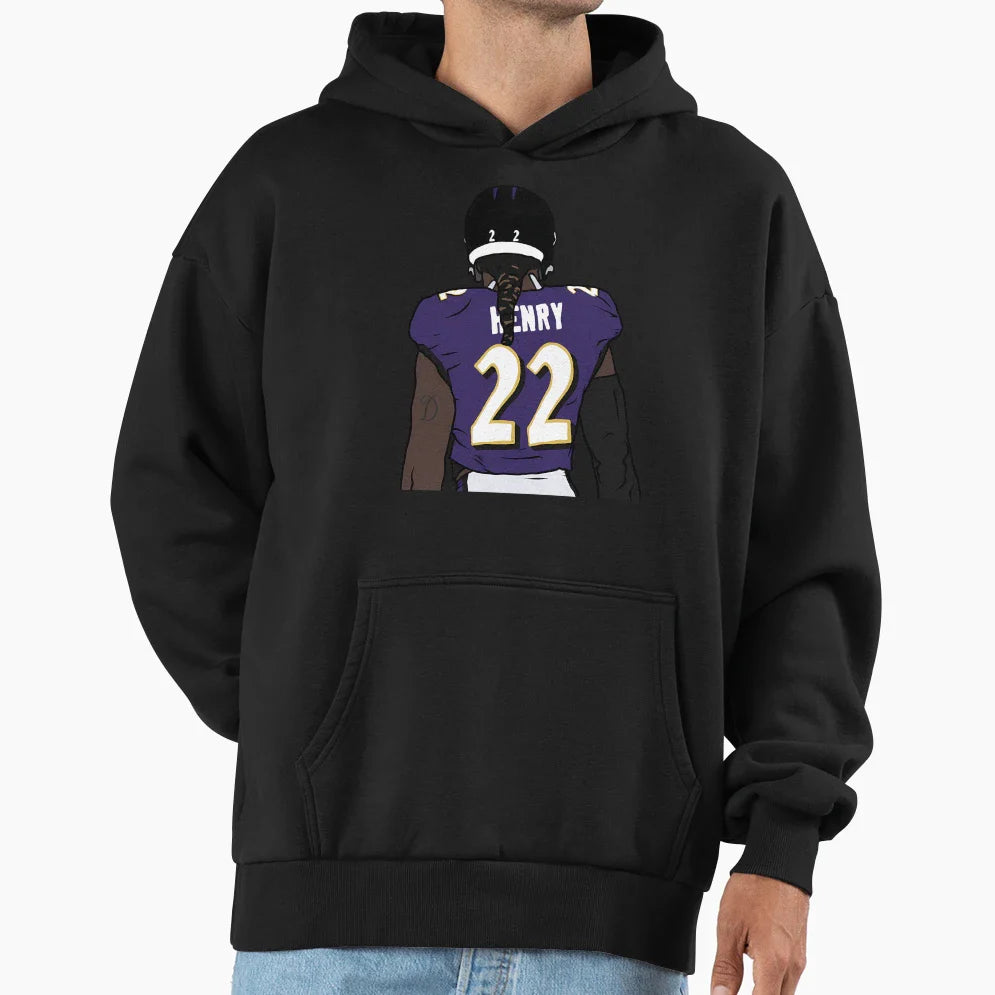 DH Back To Baltimore Hoodie - Fun Novelty Design for Adults