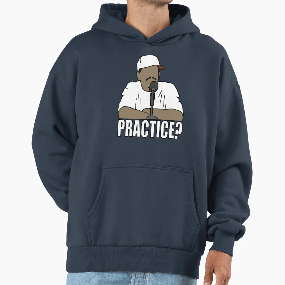 Allen Iverson Practice Hoodie - Casual Everyday Wear Men Women