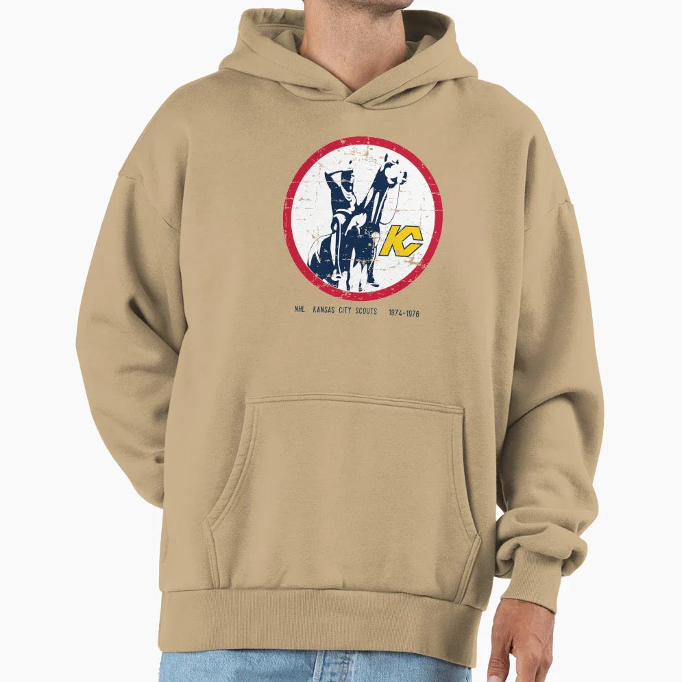 Kansas City Scouts Hoodie - Casual Everyday Wear for Adults
