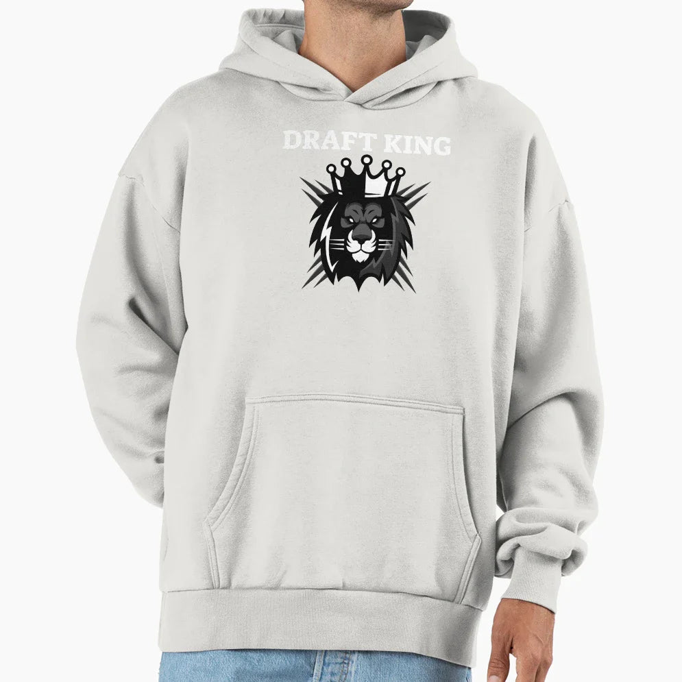 Draft King Hoodie - Graphic Print Men Women