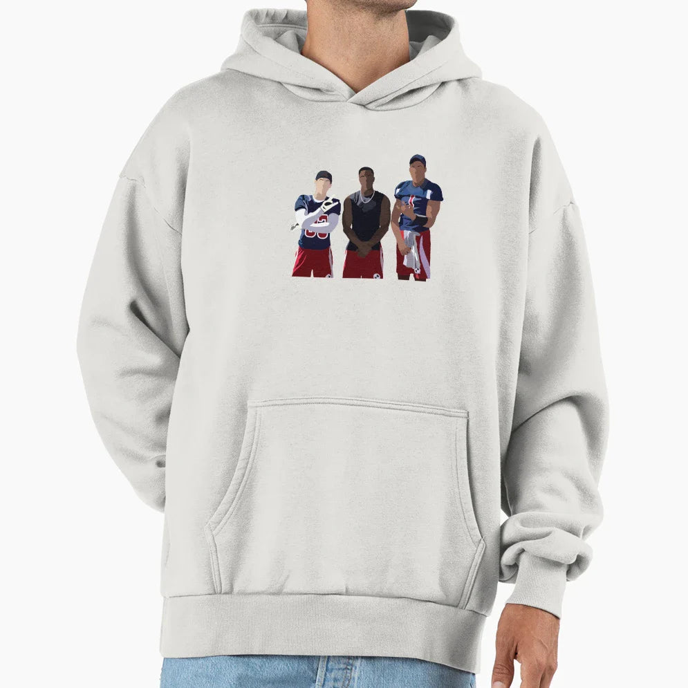 All American Football Hoodie - Novelty Apparel Unisex