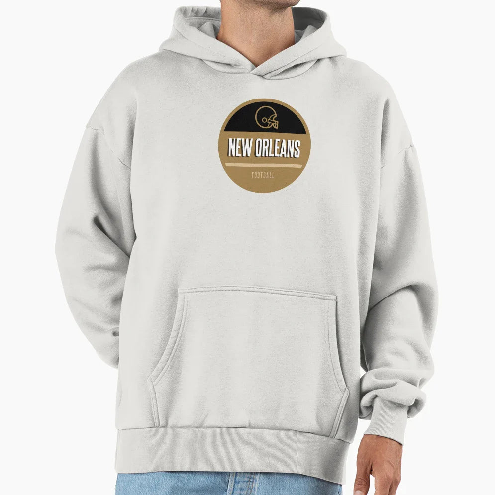 New Orleans Football Hoodie - Aesthetic Graphic Unisex