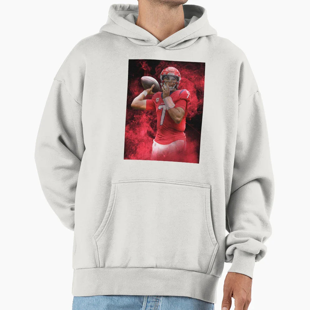 Cj Stroud Houston Sports Art Hoodie - Unique Graphic Unisex