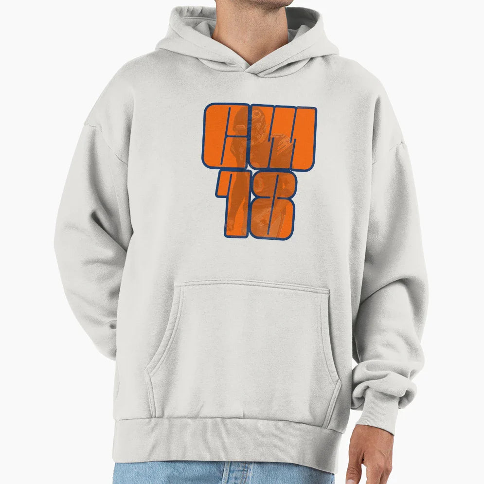 Cw18 Hoodie - Minimalist Print for Adults