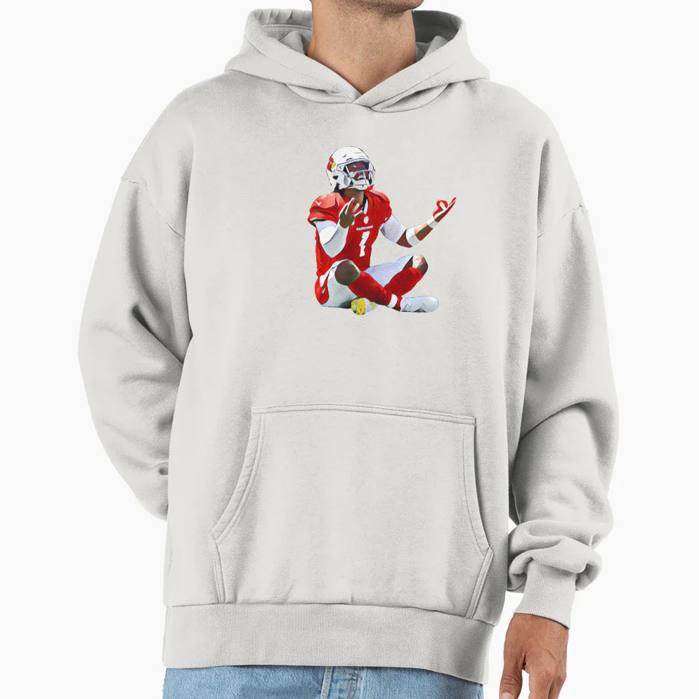 Touch Down Celebration Hoodie - Minimalist Print Men Women
