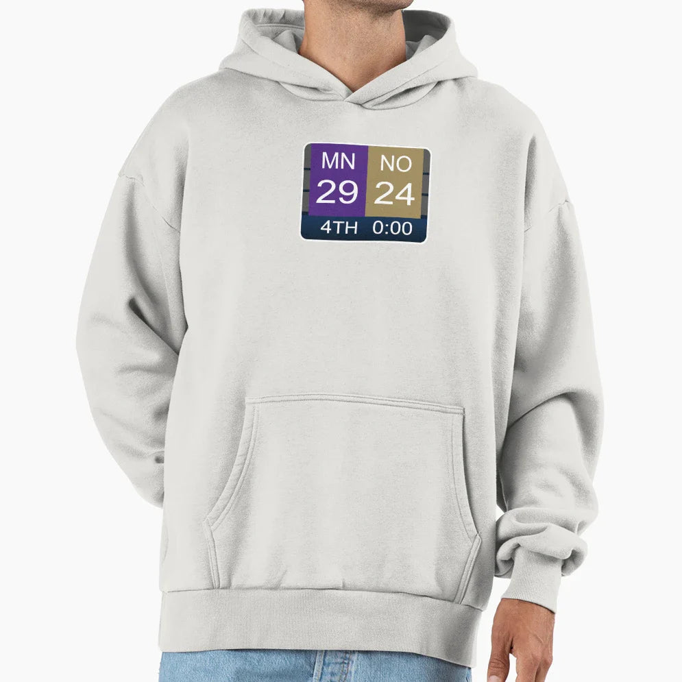 Minneapolis Miracle Minnesota Vikings Hoodie - Trendy Graphic for Adults