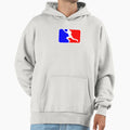 Football Logo Wide Reciever Hoodie - Aesthetic Graphic Unisex