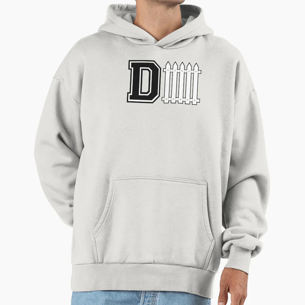 D Fence Hoodie - Novelty Apparel Men Women