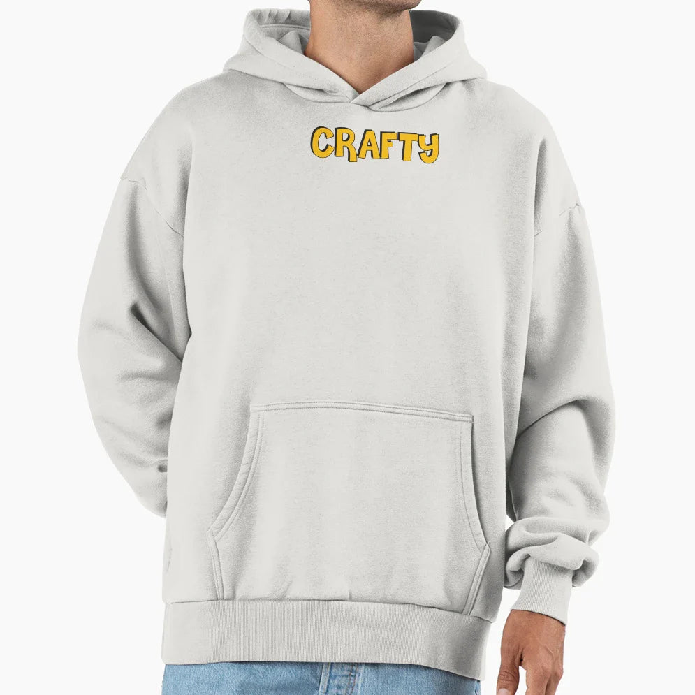 Film Crew Set Crafty Gold Text Front Hoodie - Streetwear Style for Adults